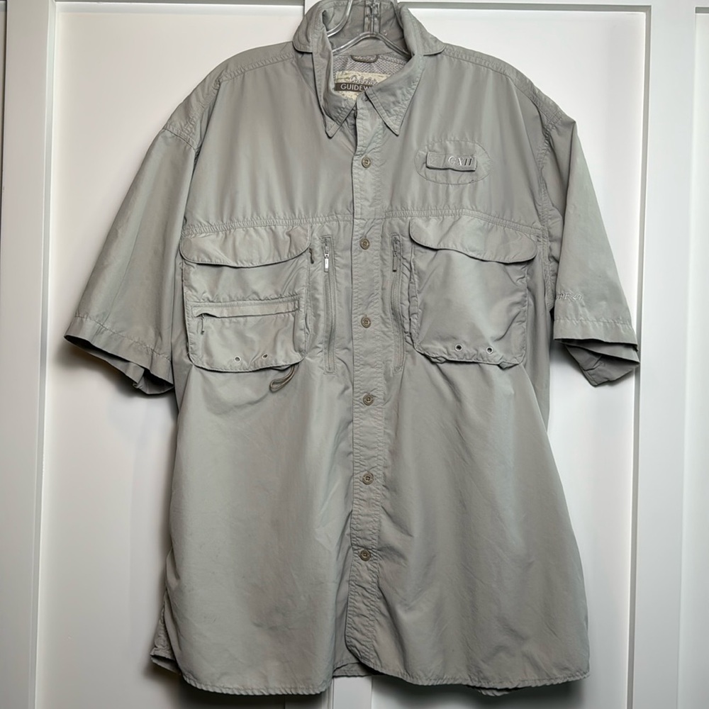 Cabela's Guidewear short sleeve fishing shirt